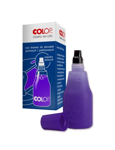 Zdjęcie oferty: Tusz do pieczątek Colop 25 ml Fioletowy