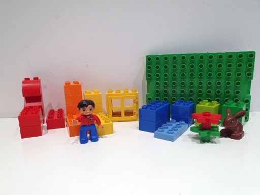 Zdjęcie oferty: Lego DUPLO 5931 mój pierwszy zestaw płytka budowlana królik klocki
