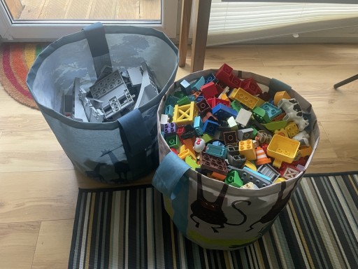 Zdjęcie oferty: DUPLO 10 kg klocków plus tory i kolejki