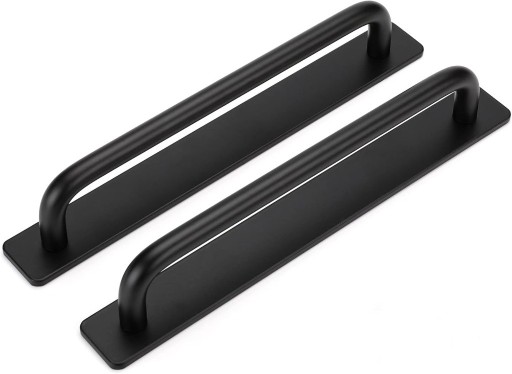 Zdjęcie oferty: samoprzylepne uchwyty do drzwi balkonowych i mebli (czarne, 205 mm)