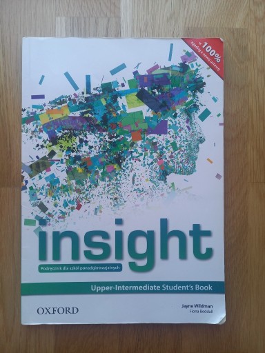 Zdjęcie oferty: insight upper-intermediate podręcznik oxford
