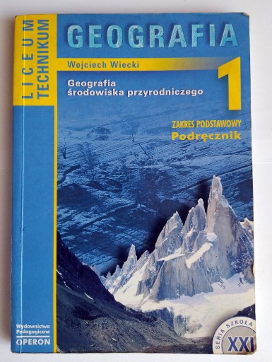 Zdjęcie oferty: Geografia 1 - Podręcznik - Wojciech Wiecki