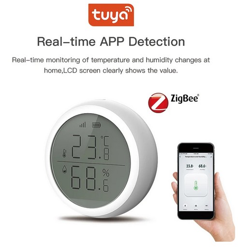 Zdjęcie oferty: Termometr higrometr ZigBee TUYA SmartLife Z2M ZHA