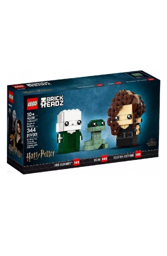 Zdjęcie oferty: Lego BrickHeadz Voldemort Nagini i Bellatrix 40496