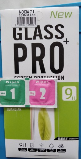 Zdjęcie oferty: Szkło hartowane do Nokia 7.1, nowe