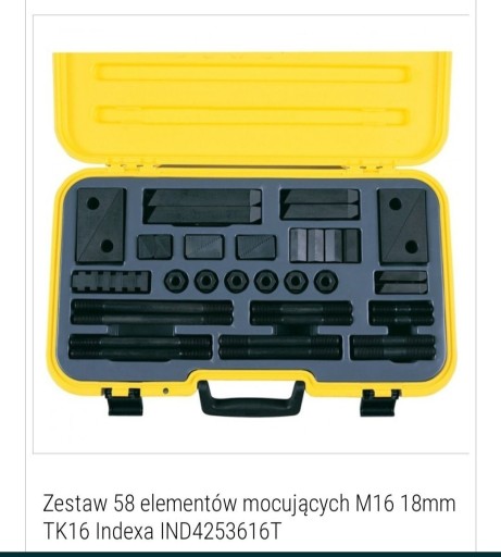 Zdjęcie oferty: Zestaw elementów mocujących dociskowych