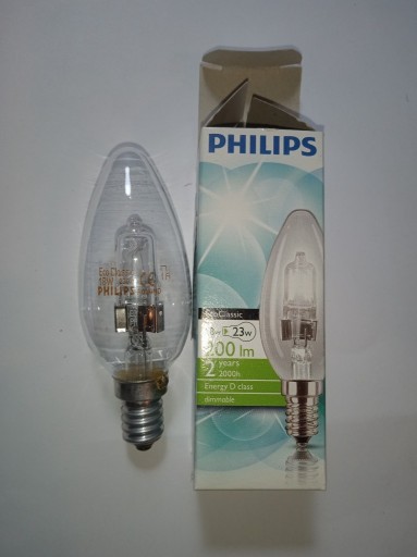 Zdjęcie oferty: Żarówka halogenowa Philips 18W E14