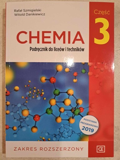 Zdjęcie oferty: Chemia 3 - zakres rozszerzony - nowa