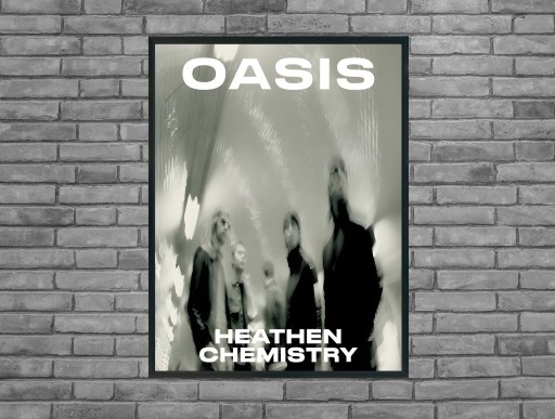 Zdjęcie oferty: Plakat oasis heathen chemistry
