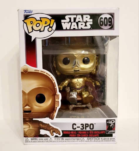 Zdjęcie oferty: Funko Pop! Star Wars 609 C-3PO 609