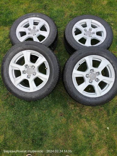 Zdjęcie oferty: Felgi aluminiowe x 4 szt Audi OE 16" 5x112 ET 45