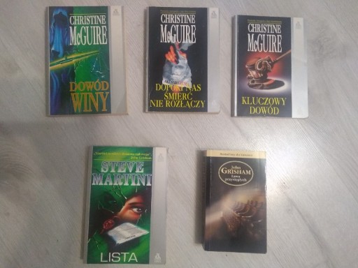 Zdjęcie oferty: Christine McGuire, Steve Martini, John Grisham