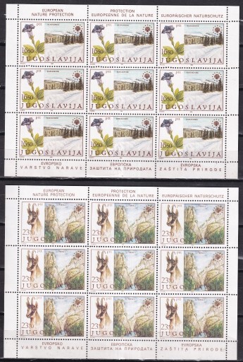 Zdjęcie oferty: Jugosławia 1983 ** Mi. 2000-01 arkusze kat.12€