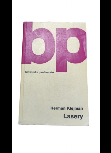 Zdjęcie oferty: Lasery Herman Klejman Biblioteka problemów 1979