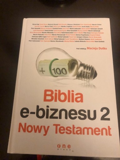 Zdjęcie oferty: Biblia E-biznesu 2 - Nowy Testament