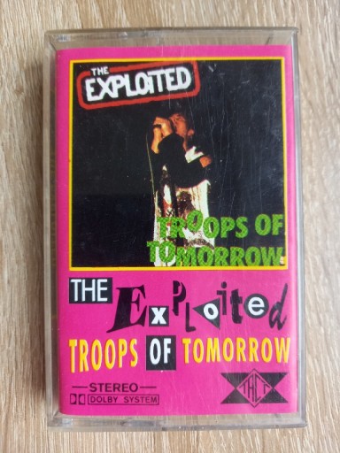 Zdjęcie oferty: Kaseta audio The Exploited  - Troops of Tomorrow