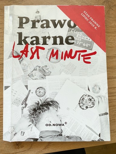 Zdjęcie oferty: Prawo karne last minute