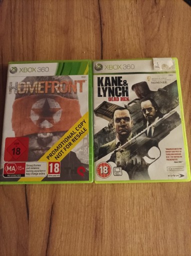 Zdjęcie oferty: Dwie gry HomeFront oraz Kane&Lynch Dead Men