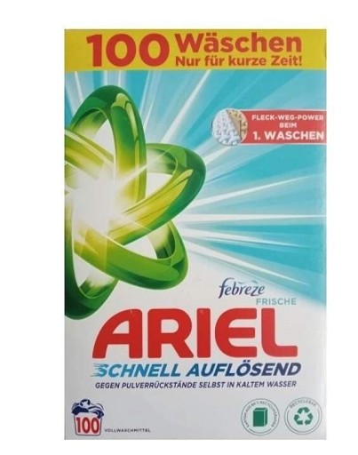 Zdjęcie oferty: Ariel 100 prań 6kg do białego z Niemiec DE