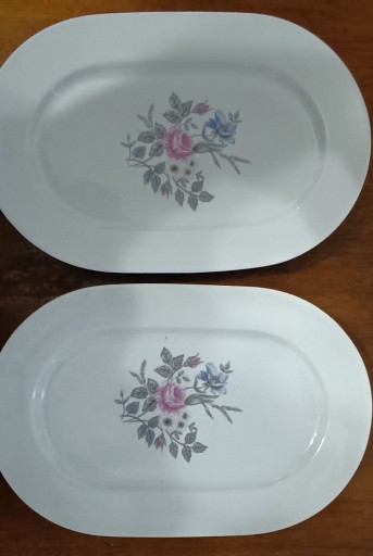 Zdjęcie oferty: Dwa półmiski vintage Porcelana Włocławek