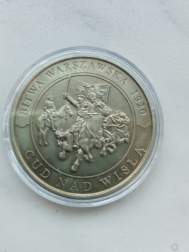 Zdjęcie oferty: Medal Bitwa Warszawska Cud nad Wisłą 1920-2020