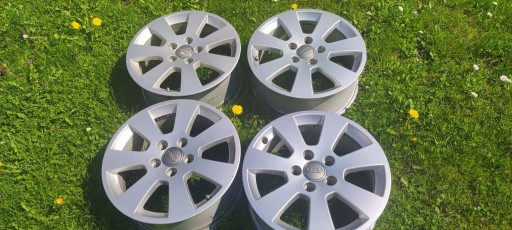 Zdjęcie oferty: Felgi Aluminiowe/Alufegi 16'' + dekielki audi