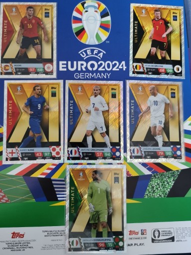 Zdjęcie oferty: Euro 2024 Ultimate każda po 2  zł 
