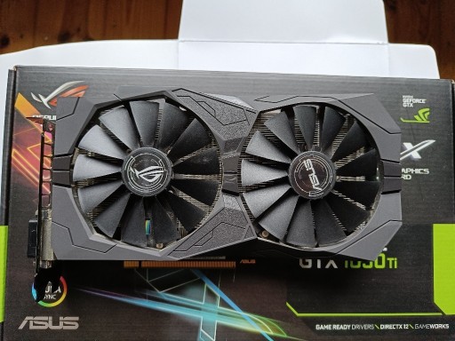 Zdjęcie oferty: Sprzedam ASUS GeForce GTX 1050 Ti Strix OC 4GB GDD