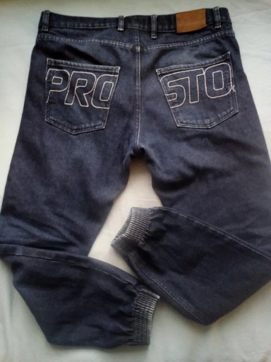 Zdjęcie oferty: Spodnie jogger jeans PROSTO. Klasyk M, jak nowe!