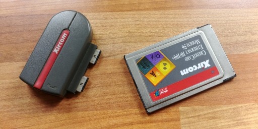 Zdjęcie oferty: Xricom Retro ethernet PCMCIA modem 10/100 CEM56-10