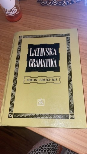 Zdjęcie oferty: Latinska gramatika - Gortat, Gorski, Pauš