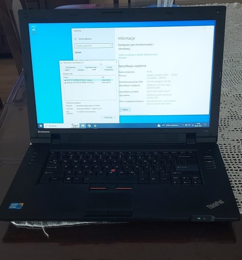 Zdjęcie oferty: Lenovo i5 8GB 500SSD nagrywarka zasilacz