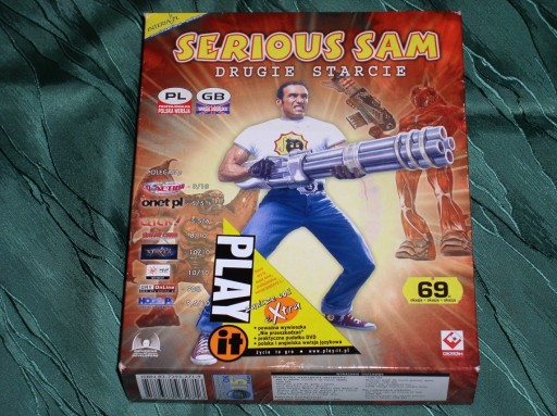 Zdjęcie oferty: Serious Sam: Drugie starcie PC BIG BOX