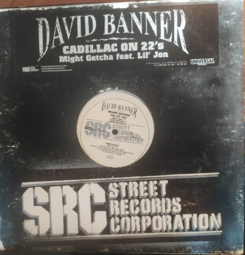 Zdjęcie oferty: David Banner Cadillac On 22's single winyl '12