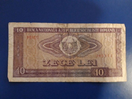 Zdjęcie oferty: Rumunia 10 lei 1966