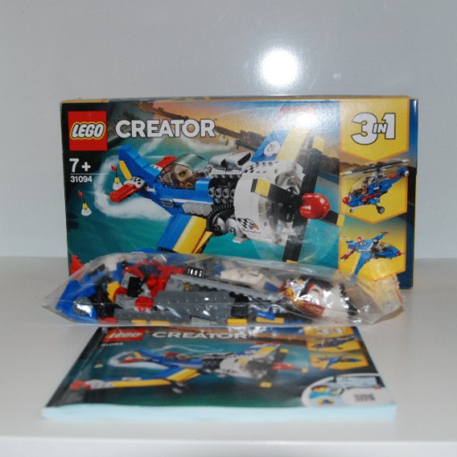Zdjęcie oferty: LEGO Creator 3w1|Samolot Wyścigowy 31094| bdb
