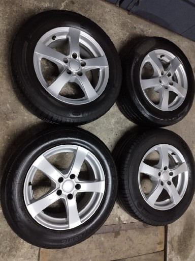 Zdjęcie oferty: Alufelgi 16 5x108 Opel Citroen Opony LATO