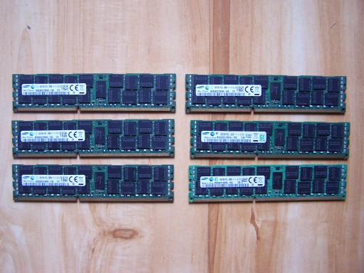 Zdjęcie oferty: Pamięć Samsung model 16GB 2Rx4 PC3L-1280R-11-11-E2-D3