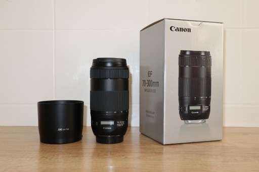 Zdjęcie oferty: Canon EF 70-300 mm, jak nowy, faktura VAT 23%