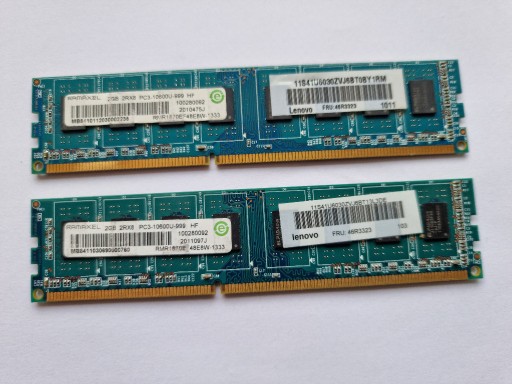 Zdjęcie oferty: Pamięć RAM Ramaxel 4 GB DDR3 1333 MHz(2 * 2 GB)