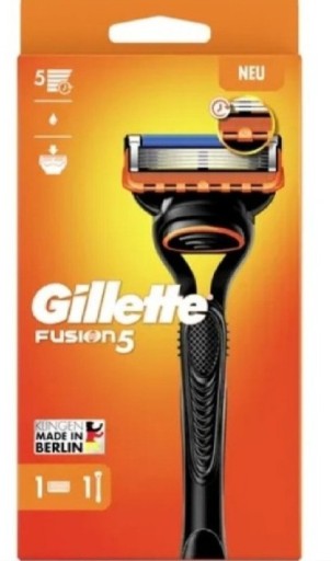 Zdjęcie oferty: Maszynka Gillette Fusion 5+ 9 sztuk ostrzy