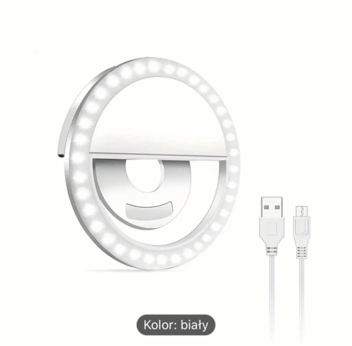 Zdjęcie oferty: Led ring/lampa na telefon 3W 5600K