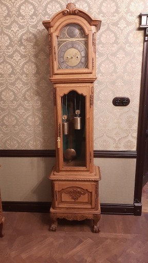 Zdjęcie oferty: Holenderski zegar z XVIII w. w dębowej skrzyni. 