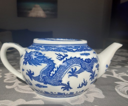 Zdjęcie oferty: Chińska porcelana czajniczek do herbaty Dragon