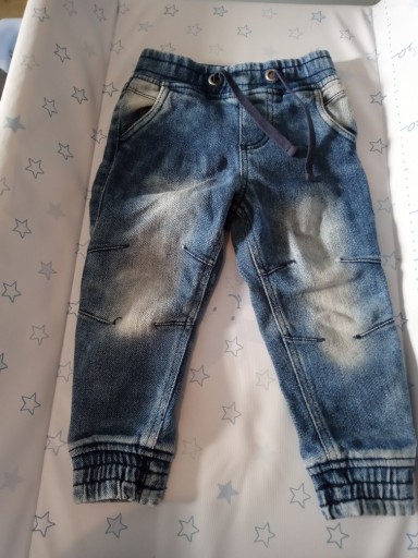 Zdjęcie oferty: Joggery Jeans 86/92