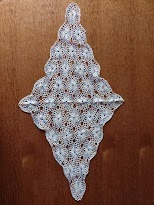 Zdjęcie oferty: serwetka koronkową, bieżnik, średnica 70cm