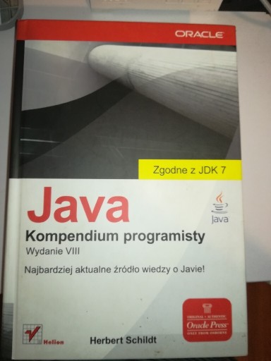 Zdjęcie oferty: Java kompendium programisty wydanie XIII