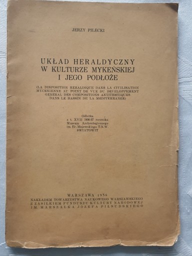 Zdjęcie oferty: UKŁAD HERALDYCZNY W KULTURZE...JERZY PILECKI