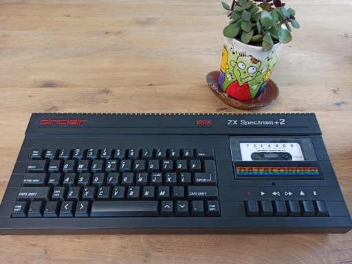 Zdjęcie oferty: ZX Spectrum +2 128K Czarny - stan bdb. 