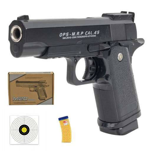 Zdjęcie oferty: PISTOLET METALOWY NA KULKI ASG REPLIKA M20